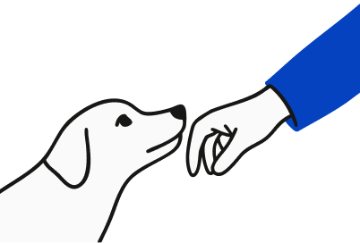 Dog & Hand